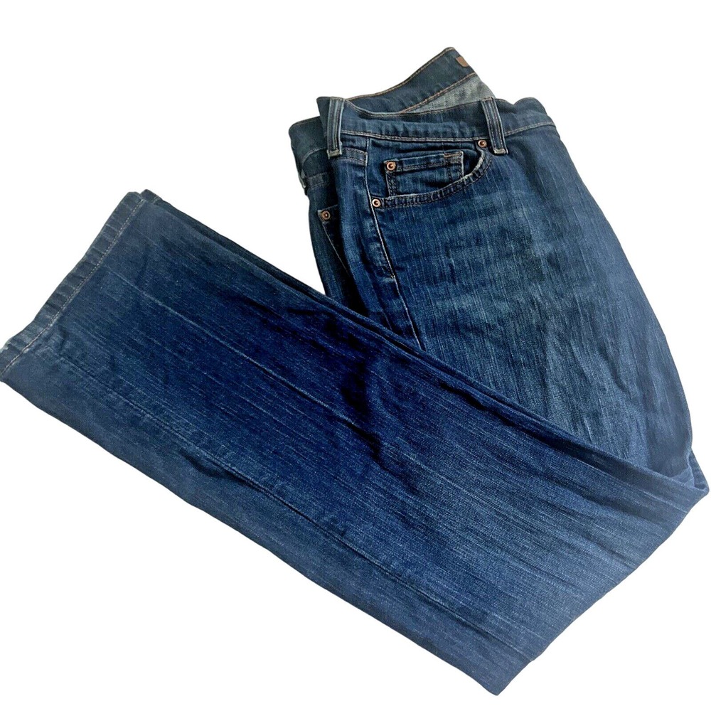 Arden B. Blue Jean Size 10 Straight Leg Stretch 5 Pocket Zip Excellent Condition